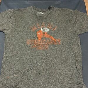 Heather Gray Short Sleeve Tee with Cartoon Graphic